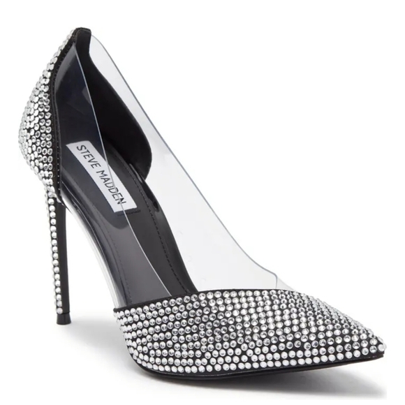 Steve Madden Lili Pump Rhinestone Details Pointed Toe Size 7 NIB - Picture 4 of 7